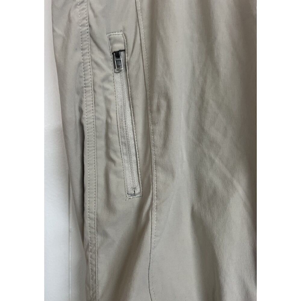 Columbia Omni Shade Capri Pants Women's 12 (32x18) Beige‎ Stretch Nylon 5 Pocket - Picture 4 of 8